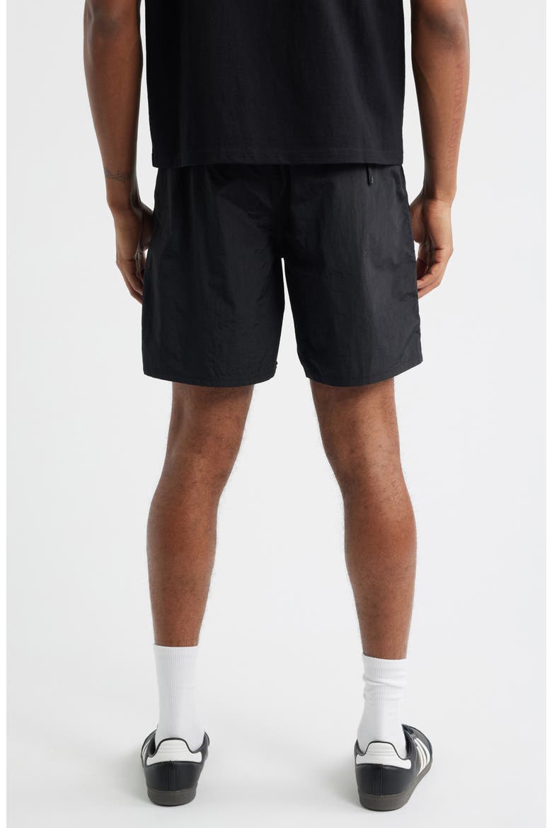 BB Sunrise Drawstring Nylon Shorts, Alternate, color, BLACK