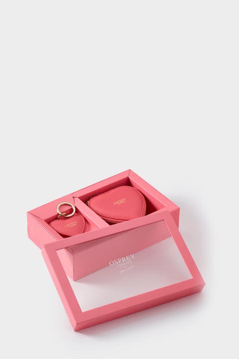 The Tilly Leather Heart Gift Set