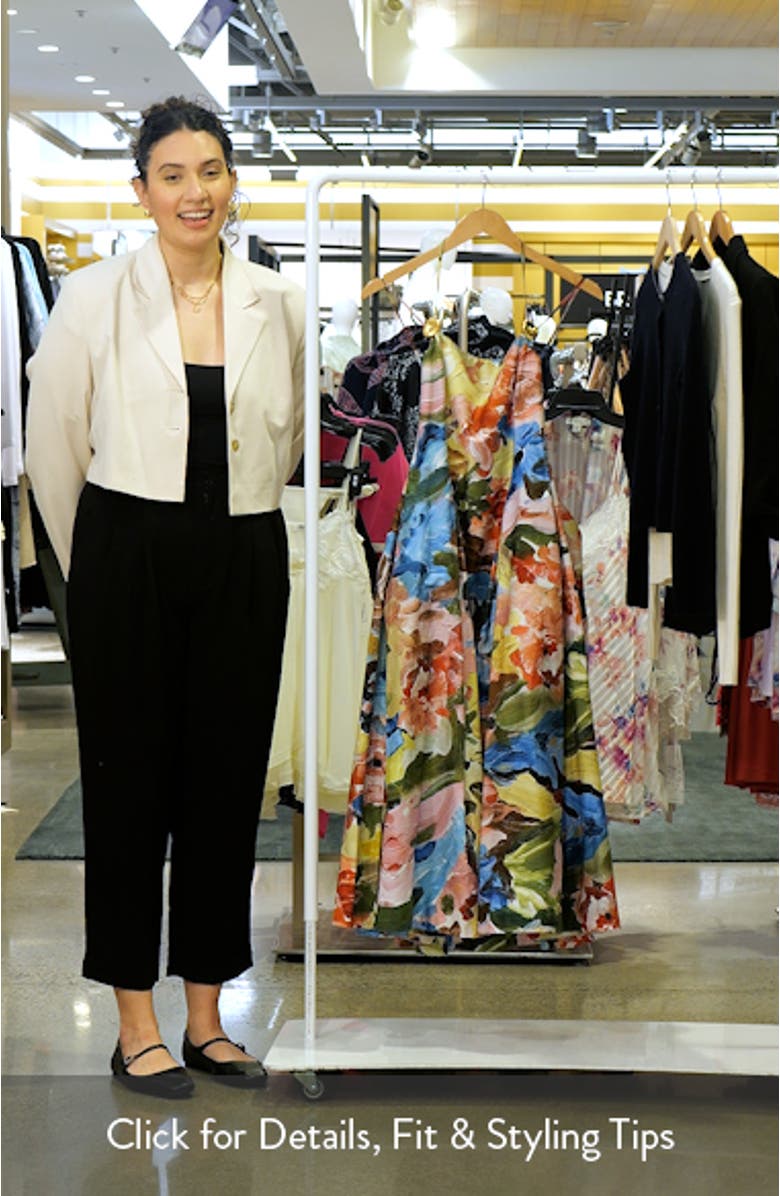 Floral Organic Cotton Dress, sales video thumbnail