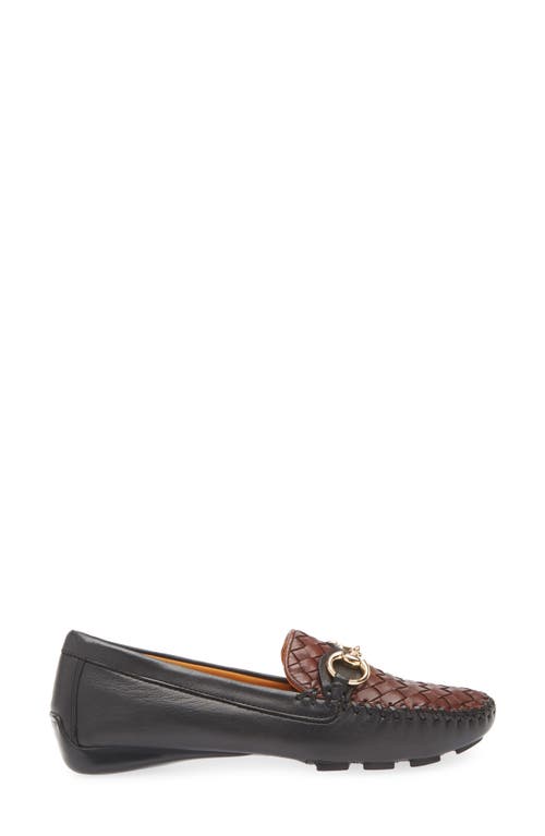 Robert Zur Perlata Loafer In Black/luggage