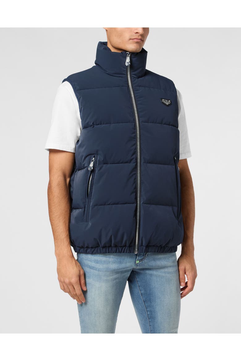 Down Vest Men, Main, color, darkblue