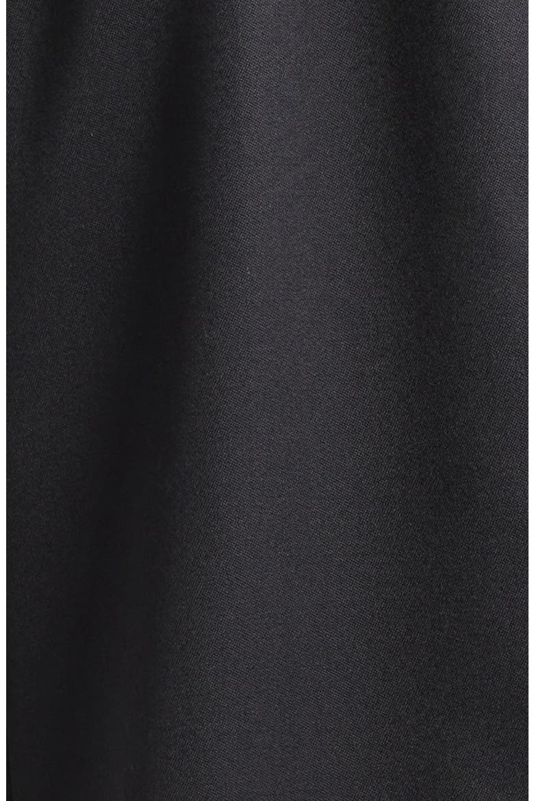 Peak Lapel Black Wool Tuxedo Jacket, Alternate, color, BLACK