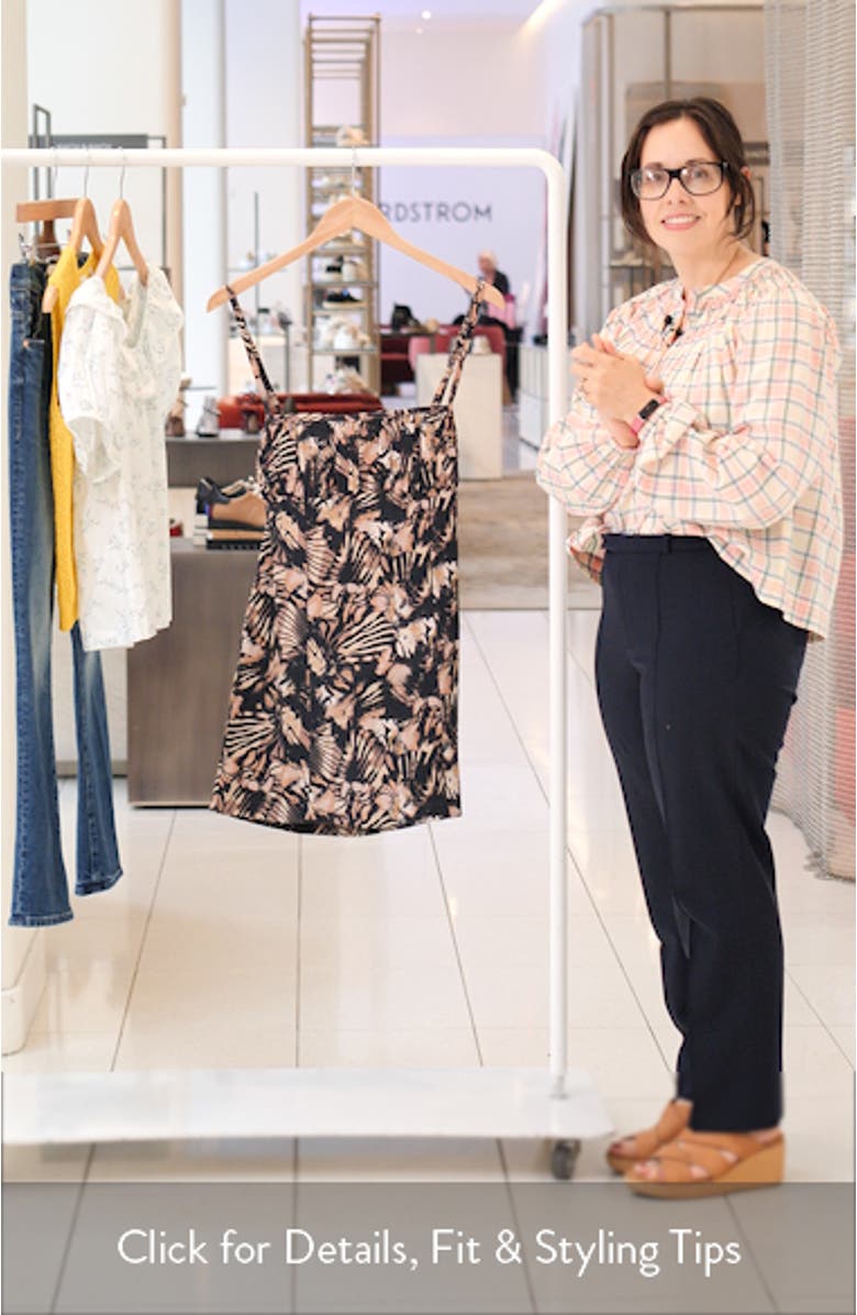 Kerri Stretch Cotton Minidress, sales video thumbnail