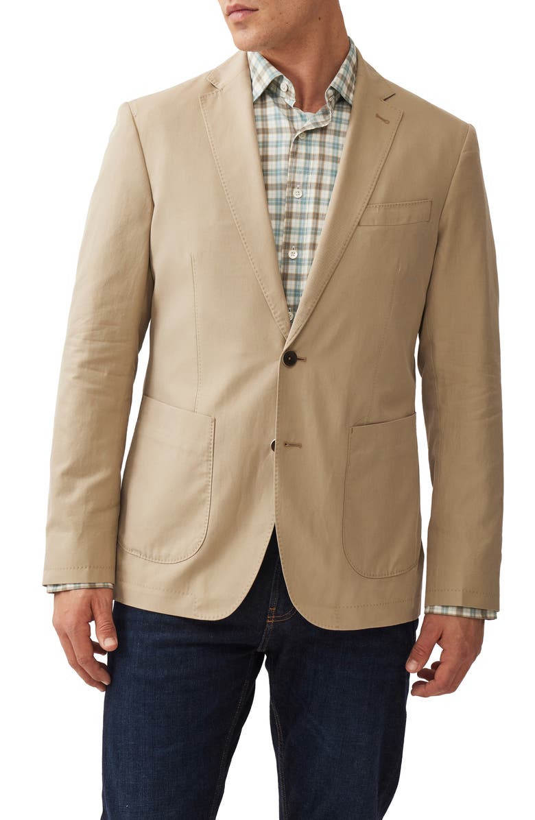 Rodd & Gunn St. Arnaud Solid Cotton Sport Coat, Main, color,