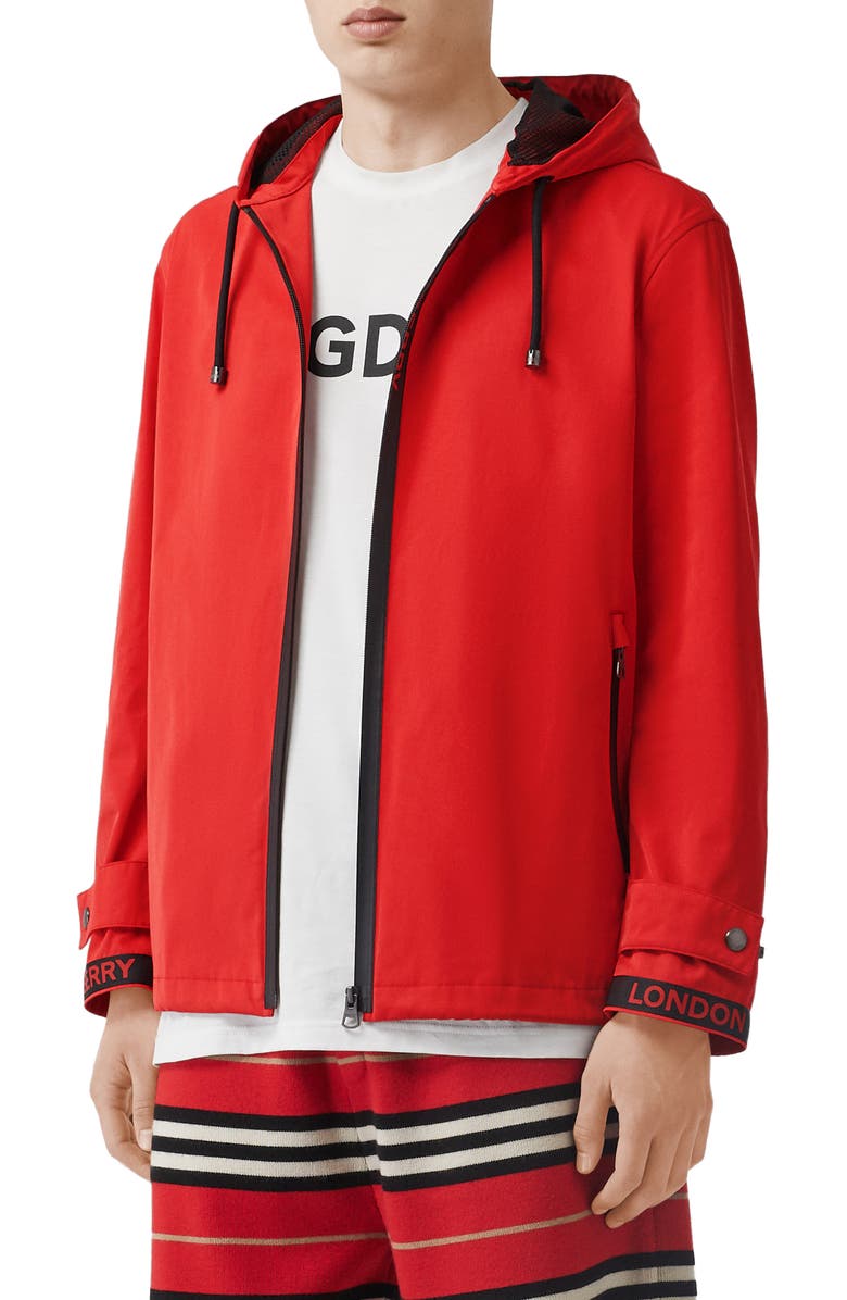 Burberry Everton Hooded Jacket, Alternate, color, 