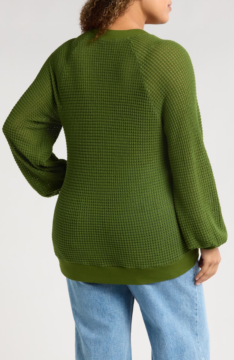 GIBSONLOOK Courtside Open Stitch Sweater, Alternate, color, 