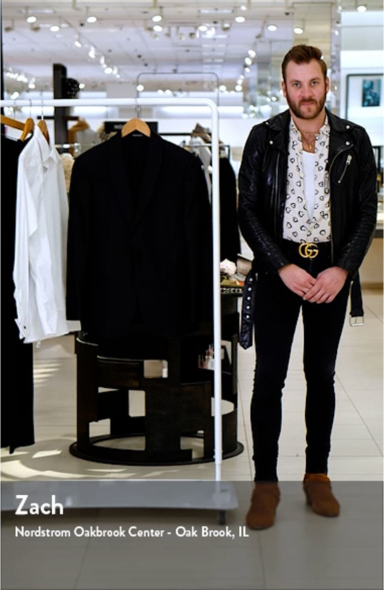 G-Line Shawl Collar Wool Blend Tuxedo Jacket, sales video thumbnail