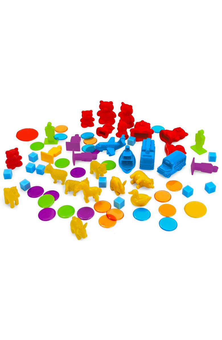 Junior Learning Counters Multipack 555 Pieces,Various Colorsshapes & Styles, Alternate, color, Multicolored