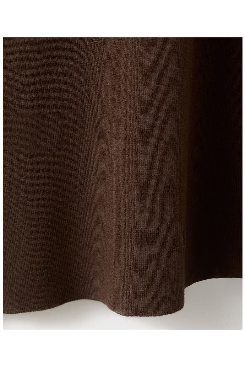 Sleeveless Knit Midi Dress, Alternate, color, CHOCOLATE
