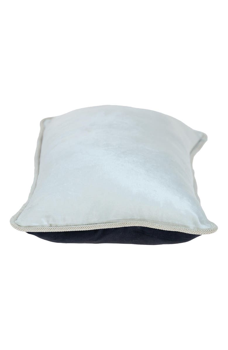 PARKLAND COLLECTION Maia Transitional White Throw Pillow, Alternate, color, White