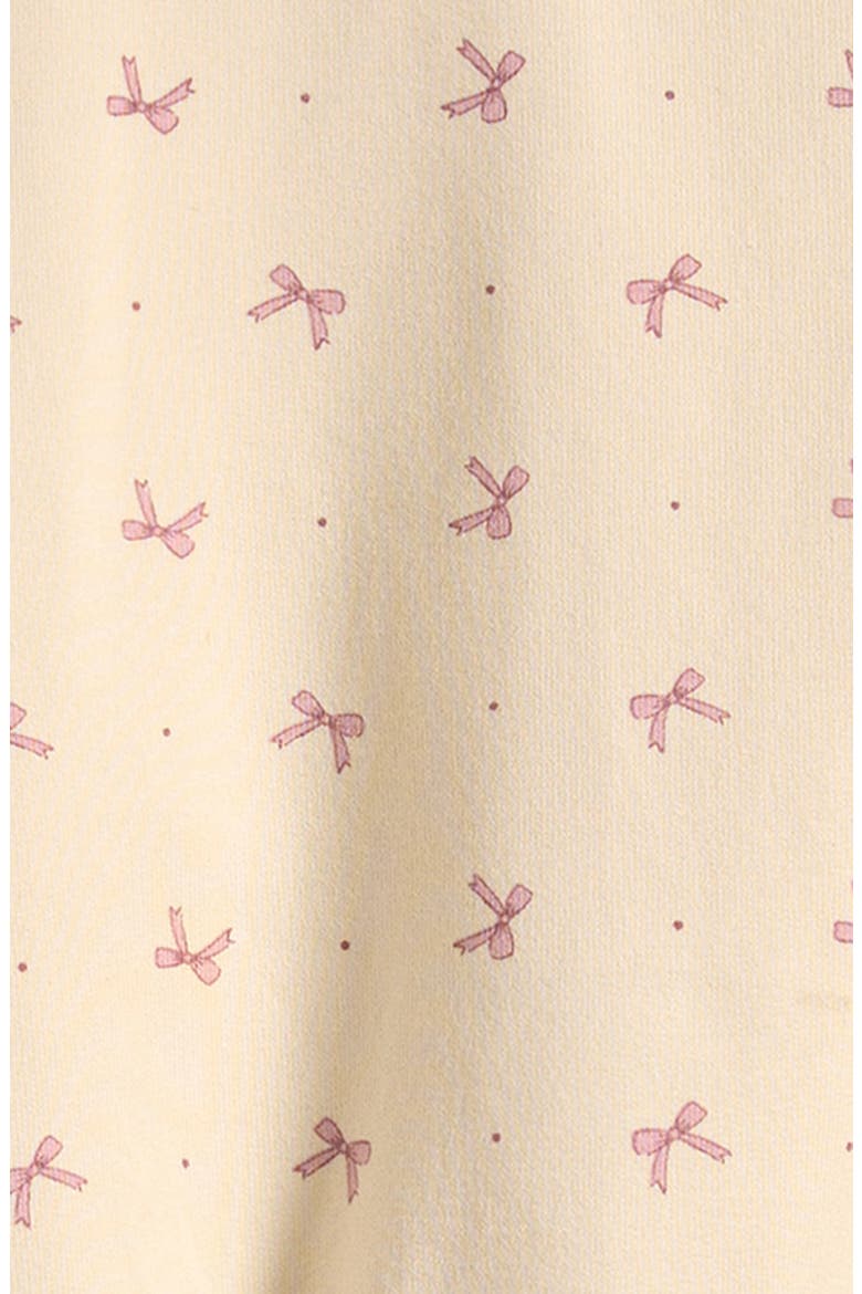 Relaxed Stretch Organic Cotton Fleece Sweatsirt, Alternate, color, BOWS