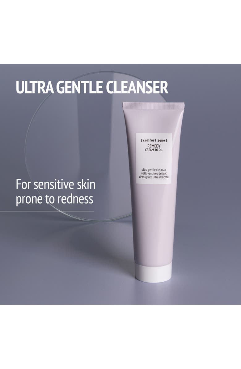 COMFORT ZONE Remedy Cream to Oil Gentle Cleanser, Alternate, color, 