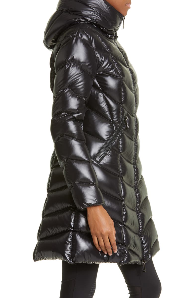Moncler Marus Quilted Down Hooded Puffer Coat, Alternate, color, 