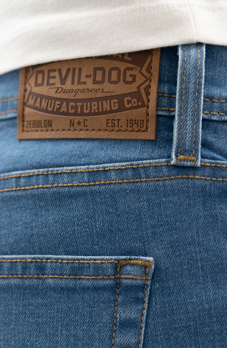 Devil-Dog Dungarees Slim Straight Leg Performance Jeans, Alternate, color, 