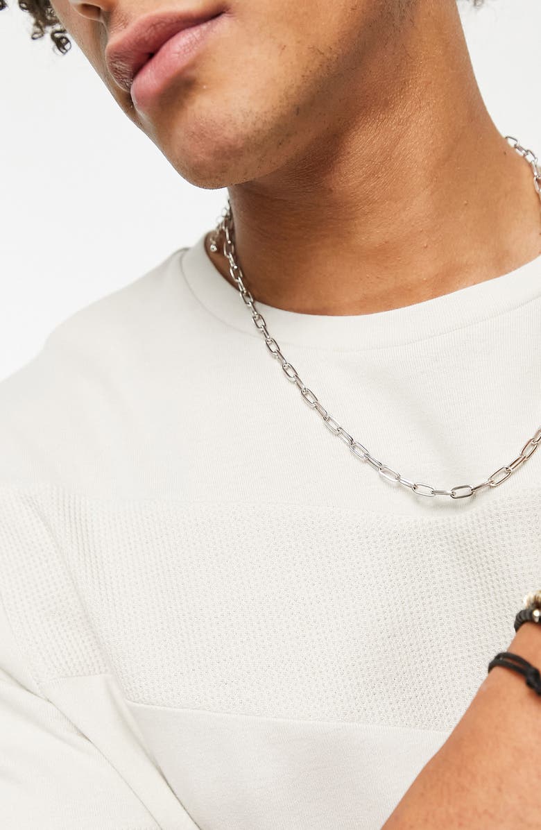 ASOS DESIGN Rib T-Shirt, Alternate, color, 