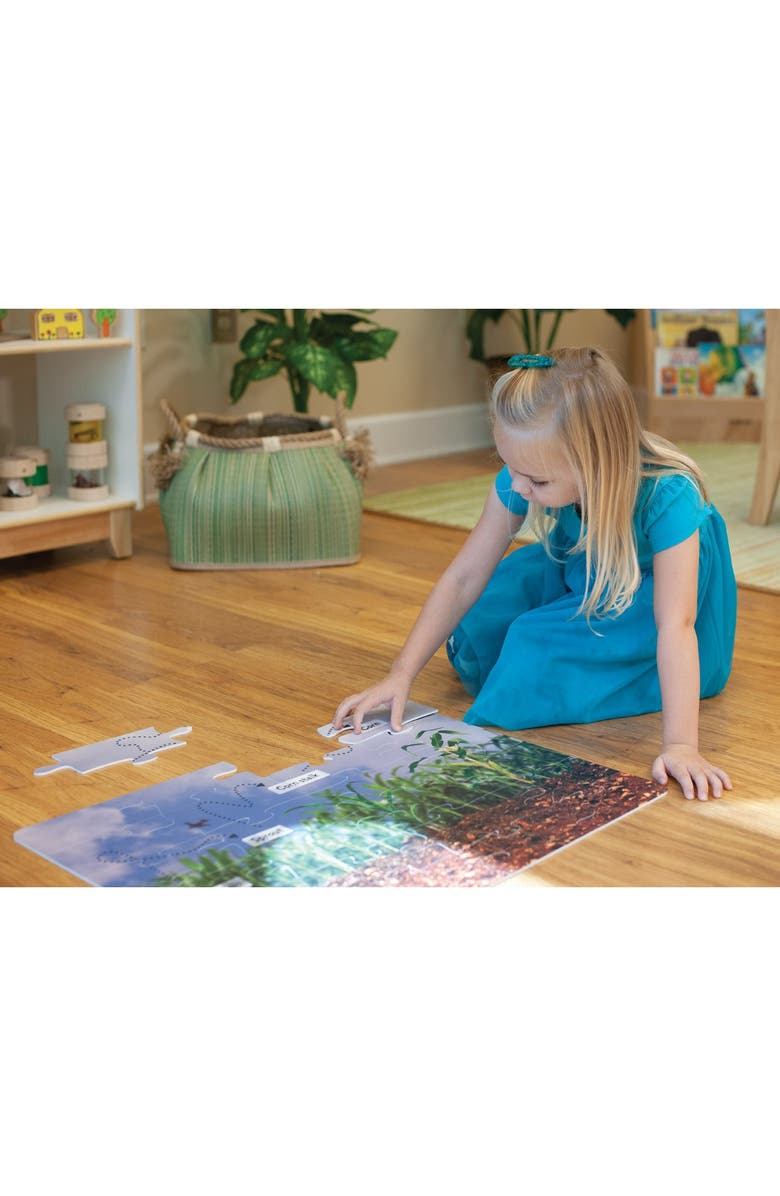 Kaplan Early Learning Company Corn Life Cycle Floor Puzzle - 24 Pieces, Alternate, color, Multicolored