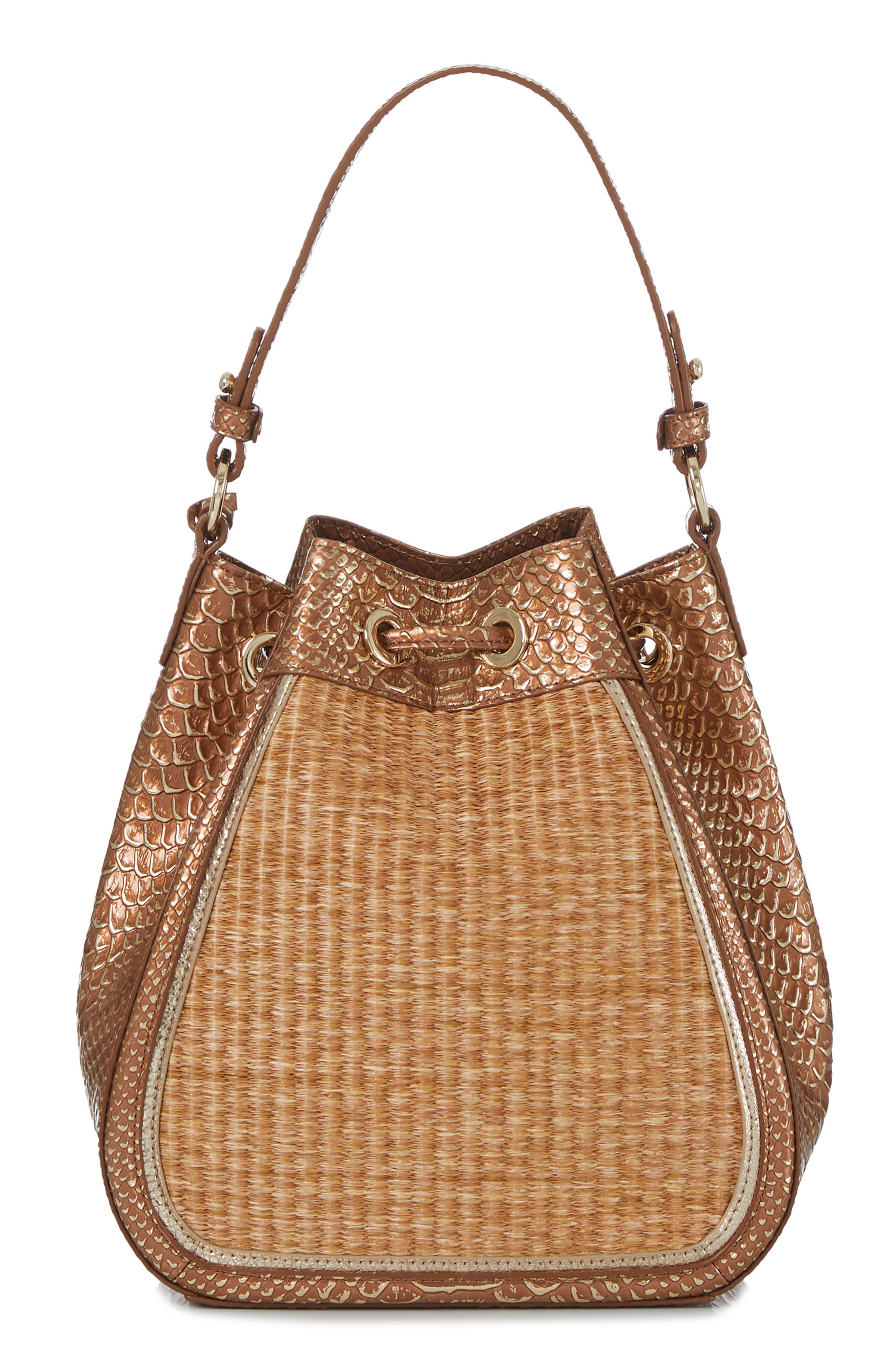 Brahmin Melinda Bucket Bag, Alternate, color, 