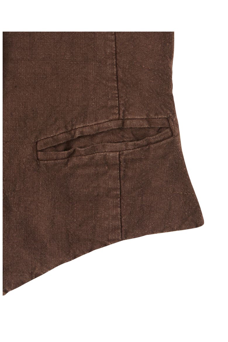 Debby Vest, Alternate, color, BROWN