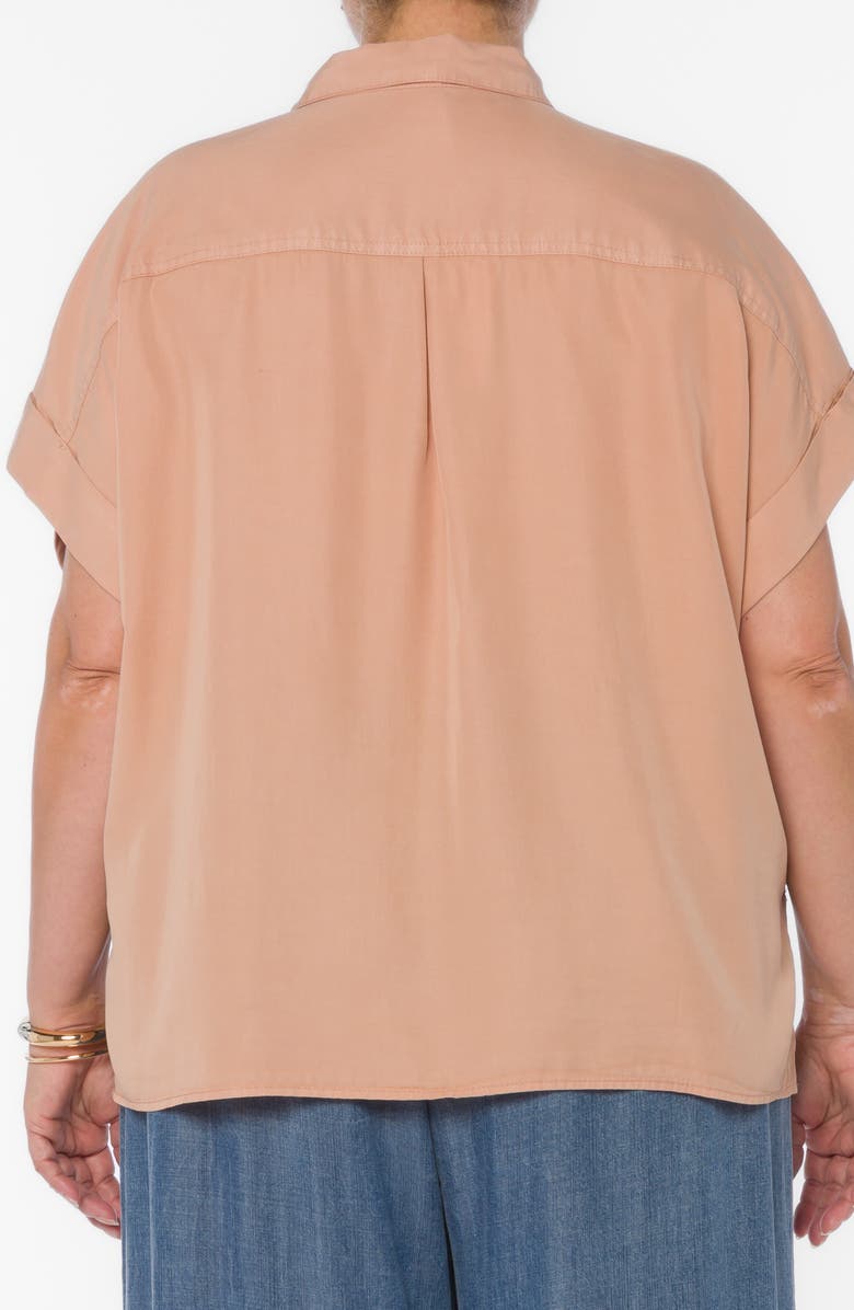 VELVET HEART Edison Button-Up Shirt, Alternate, color, Praline