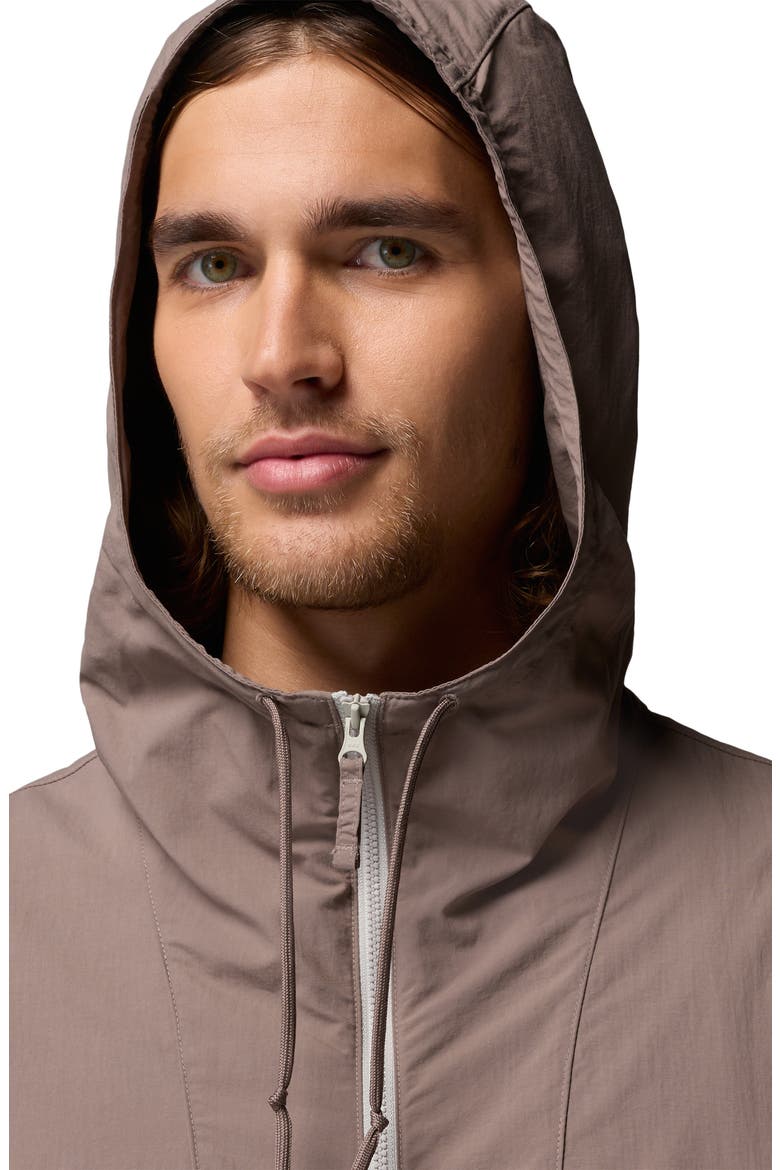 Spire Valley Water Repellent Windbreaker, Alternate, color, IRON/ FLINT GREY/ NEON LIGHT