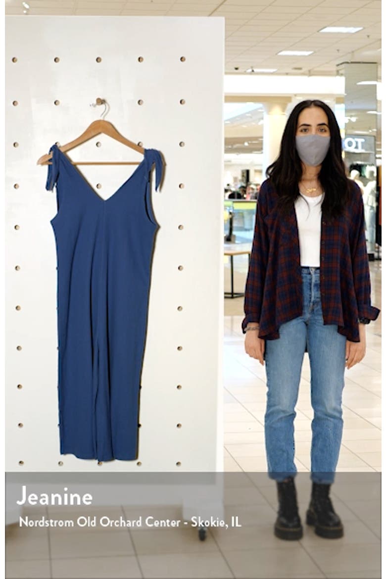 Rib Cover Up Jumpsuit video