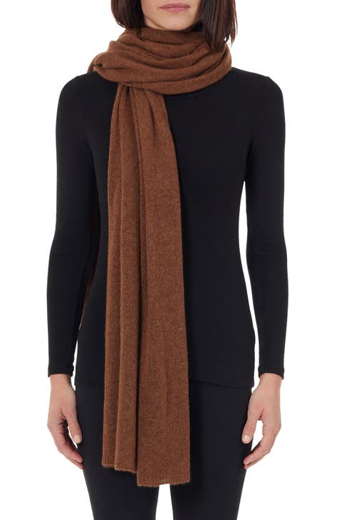 Women s Brown Cashmere Scarves Nordstrom Rack