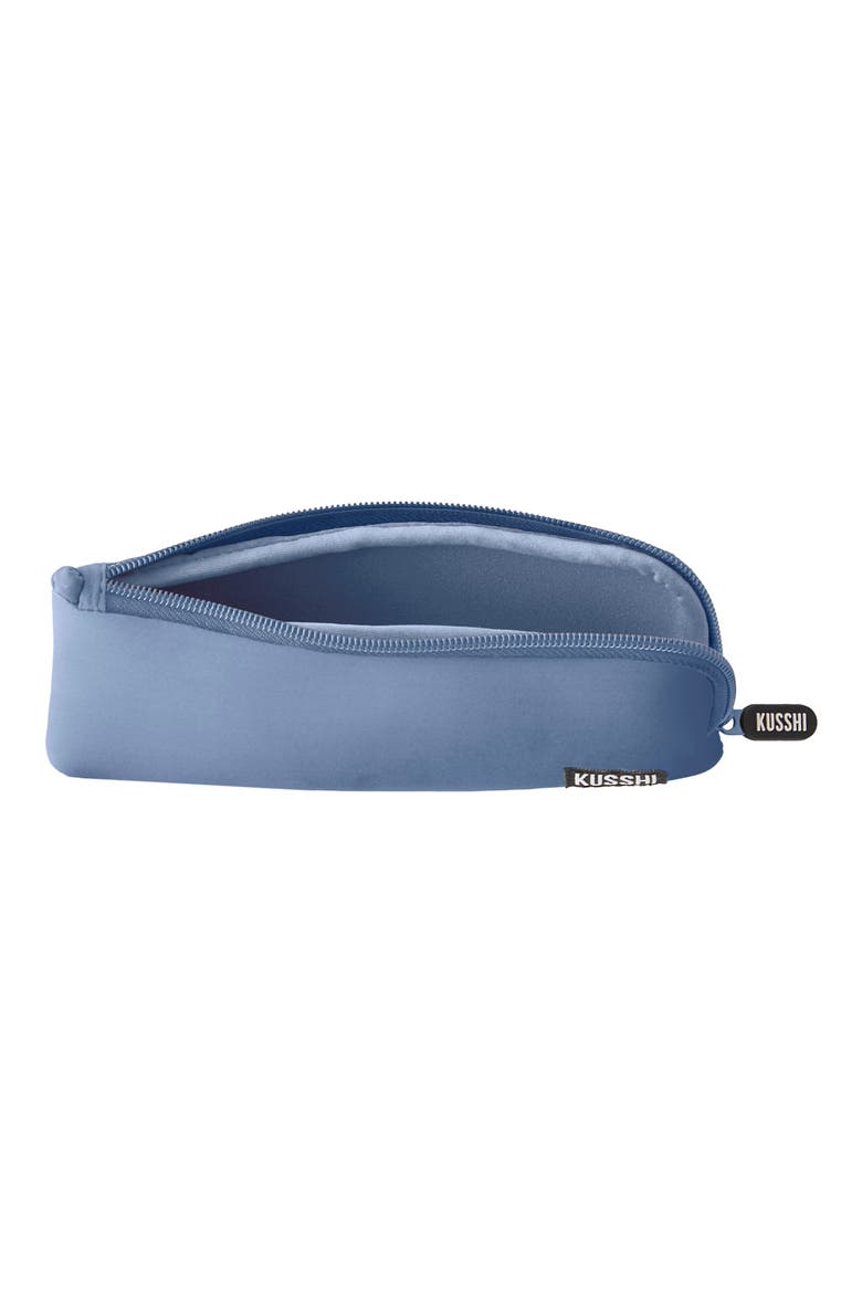 Cosmetics Pencil Case, Alternate, color, PEARL BLUE