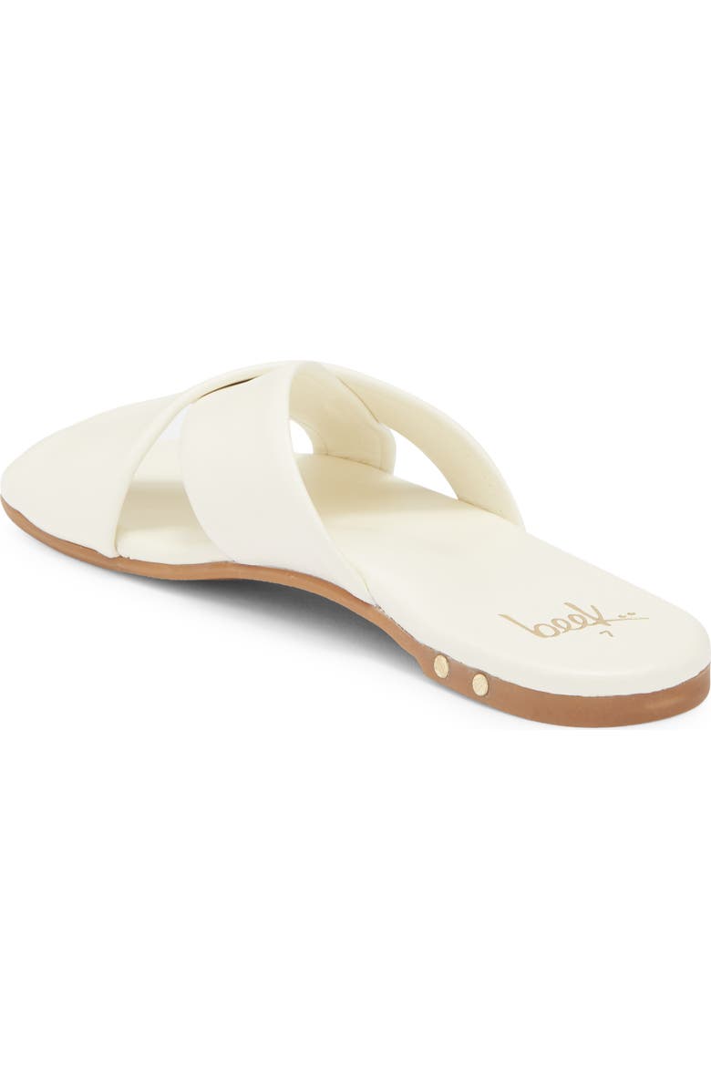 Beek Fernbird Slide Sandal, Alternate, color, Vanilla