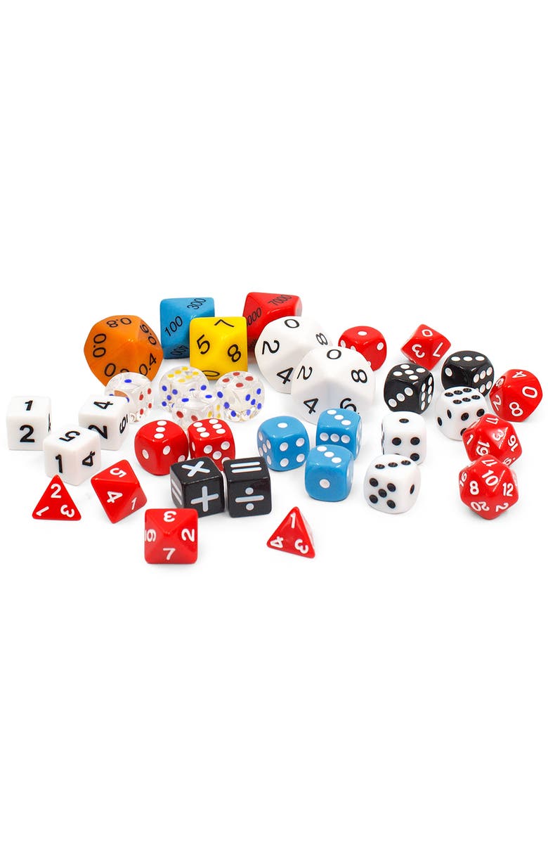 Junior Learning Dice Multipack 150 Pieces, Alternate, color, Multicolored
