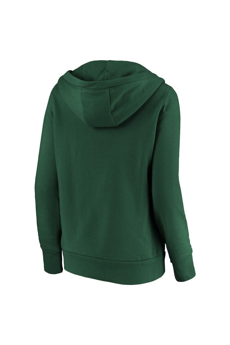 Women's Fanatics Branded Green Oakland Athletics Scoreboard V-Neck Pullover Hoodie, Alternate, color, Green