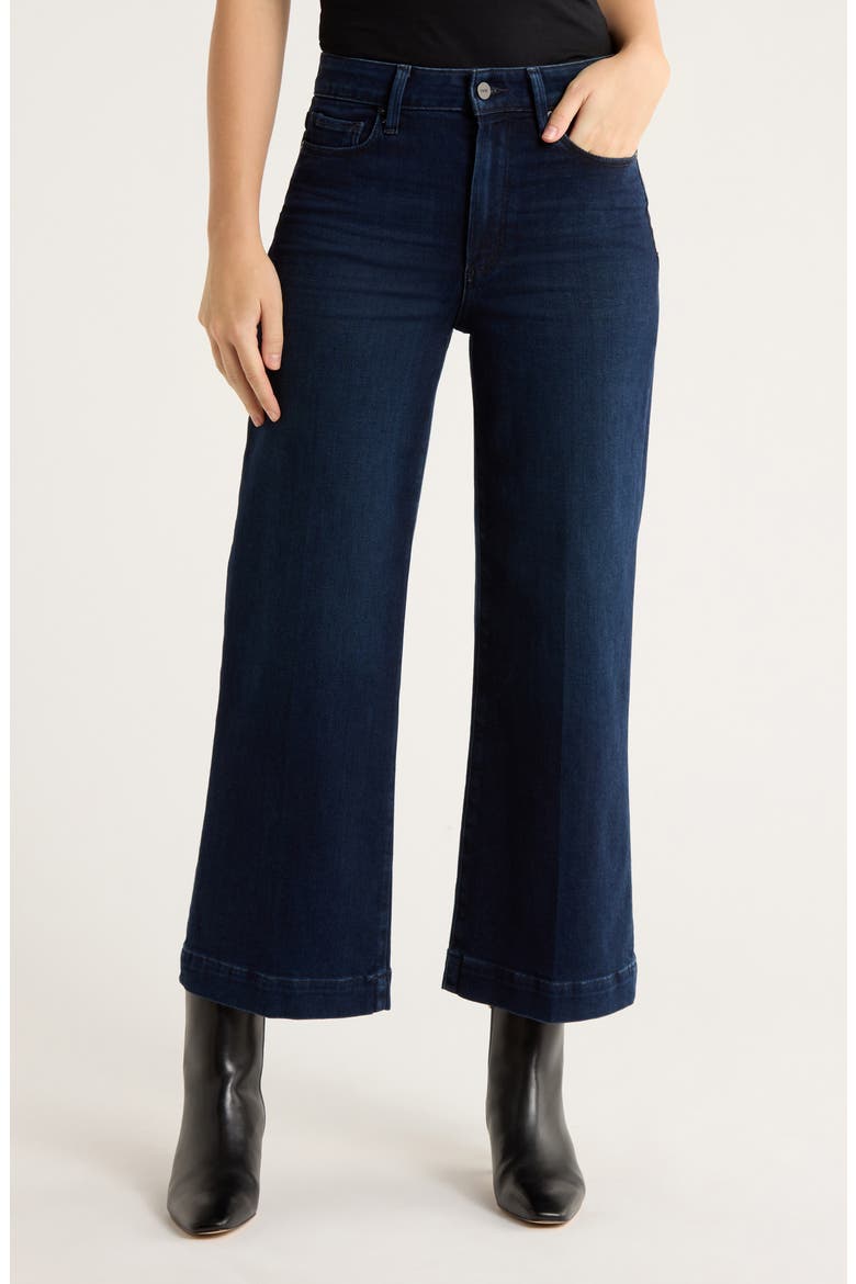 Anessa High Waist Ankle Wide Leg Jeans, Main, color, BESPOKE