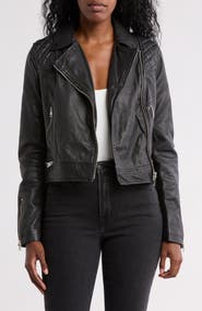 AllSaints Conroy Leather Moto Jacket