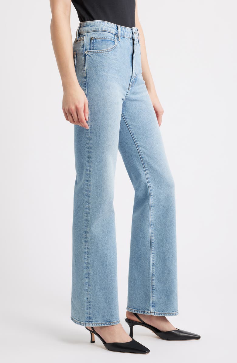 FRAME The Arrow High Waist Relaxed Bootcut Jeans, Alternate, color, Birdie