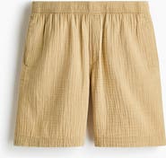 H&M Relaxed Fit Muslin Shorts