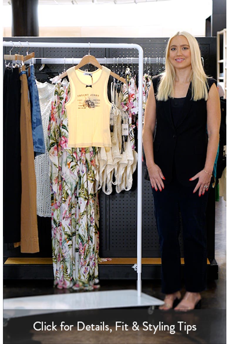 Dreamy Jones Cotton Graphic Tank video