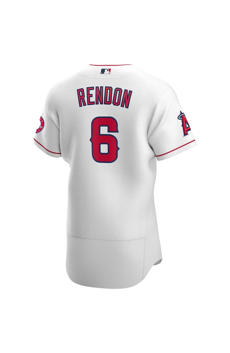 Nike Men's Nike Anthony Rendon White Los Angeles Angels Authentic Player Jersey, Alternate, color, White