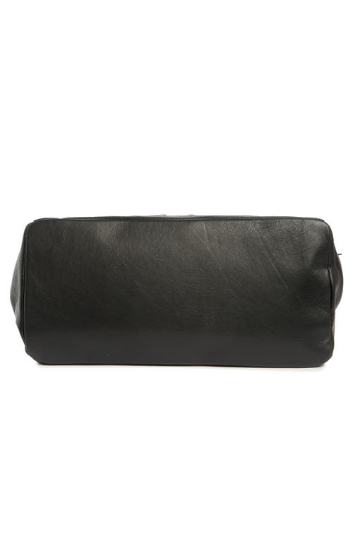 Valentino By Mario Valentino Verra Signature Leather Tote Bag In Black