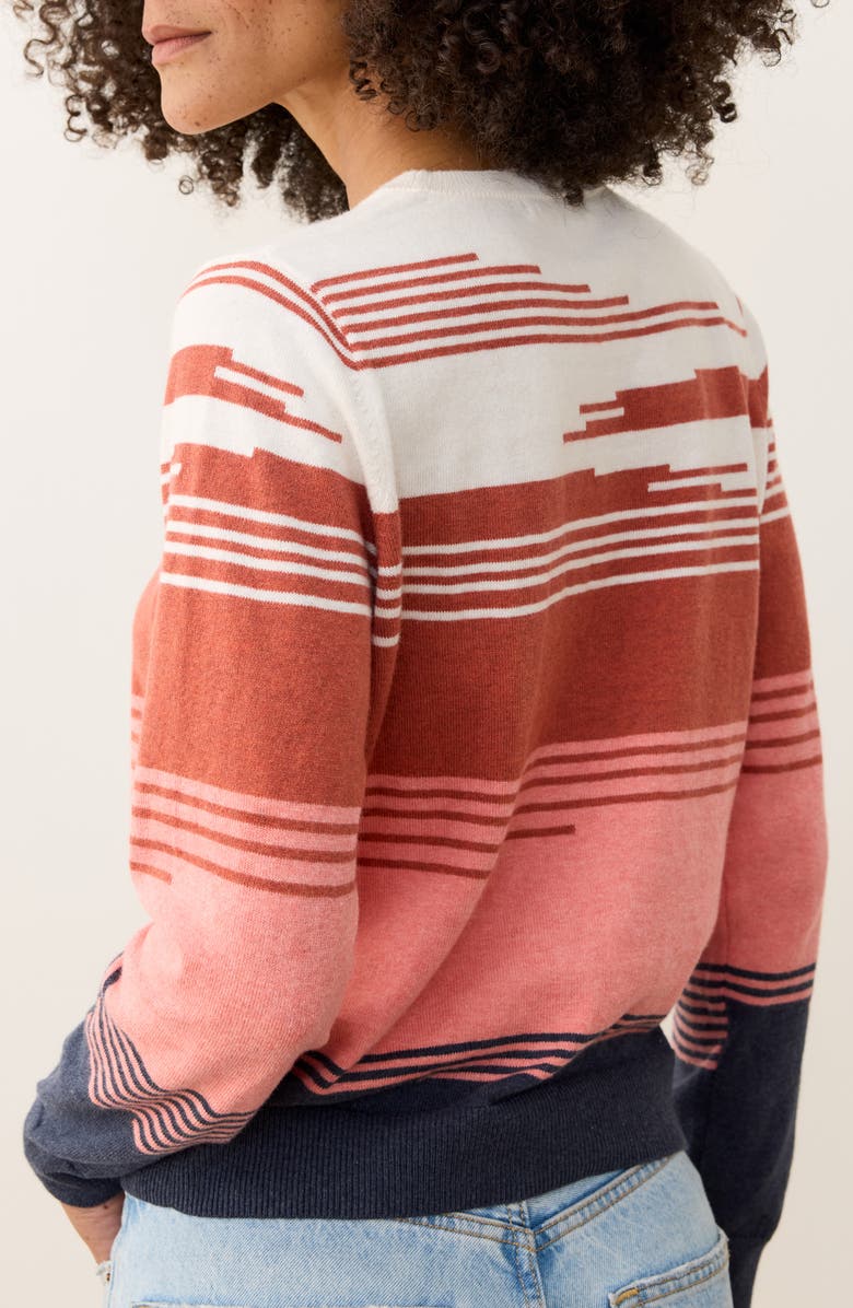 Marine Layer Sunset Icon Cotton Sweater, Alternate, color, 