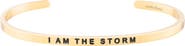 Mantra I Am The Storm bracelet