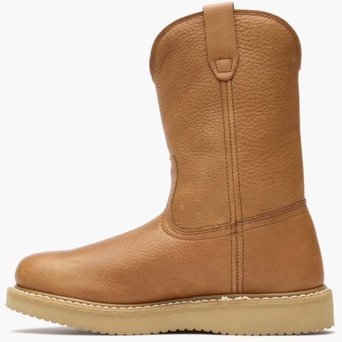 Georgia Boot Wedge Work Wellington In Brown
