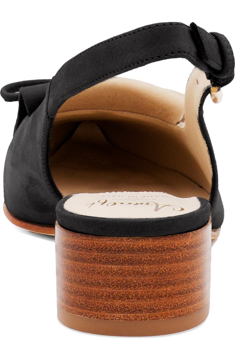 Amalfi by Rangoni Aguglia Slingback Pump, Alternate, color, Nero Long Beach