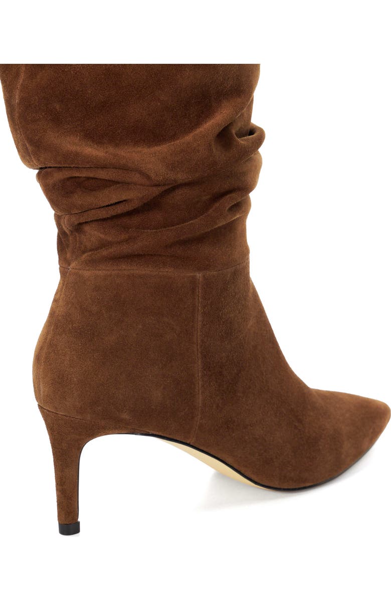 Dune London Slouch Pointed Toe Knee High Boot, Alternate, color,