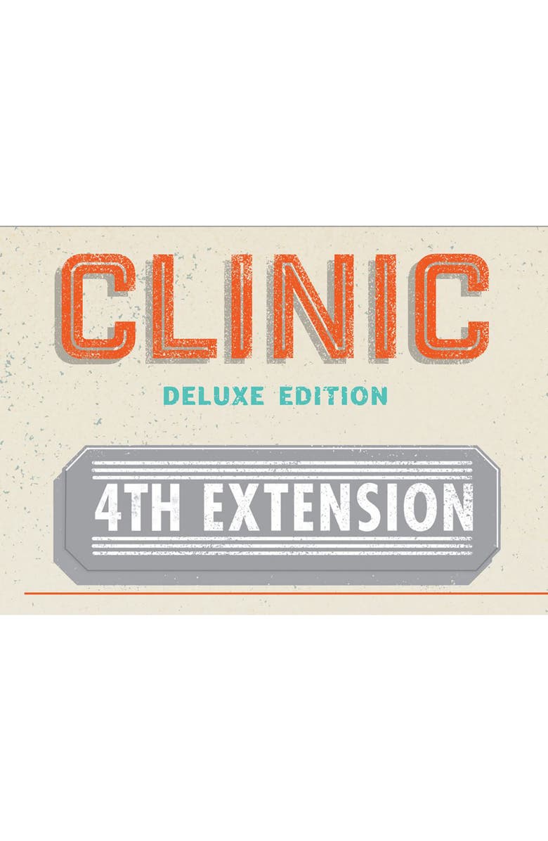 Capstone Games Clinic Deluxe Extension 4 Strategy Board Game, Alternate, color, Multicolored