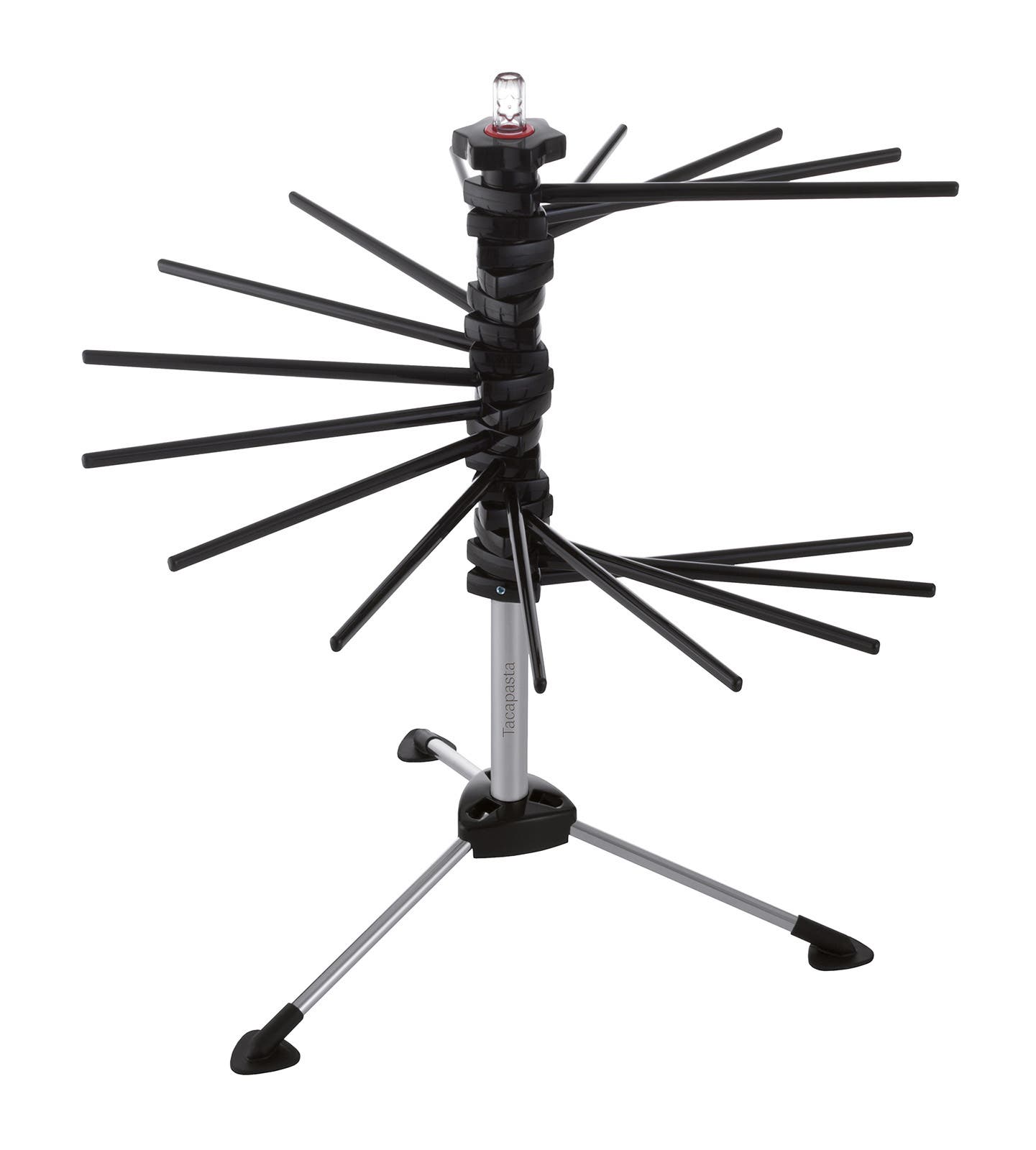 Marcato Atlas Collapsible Pasta Drying Rack, Made In Italy in Black 