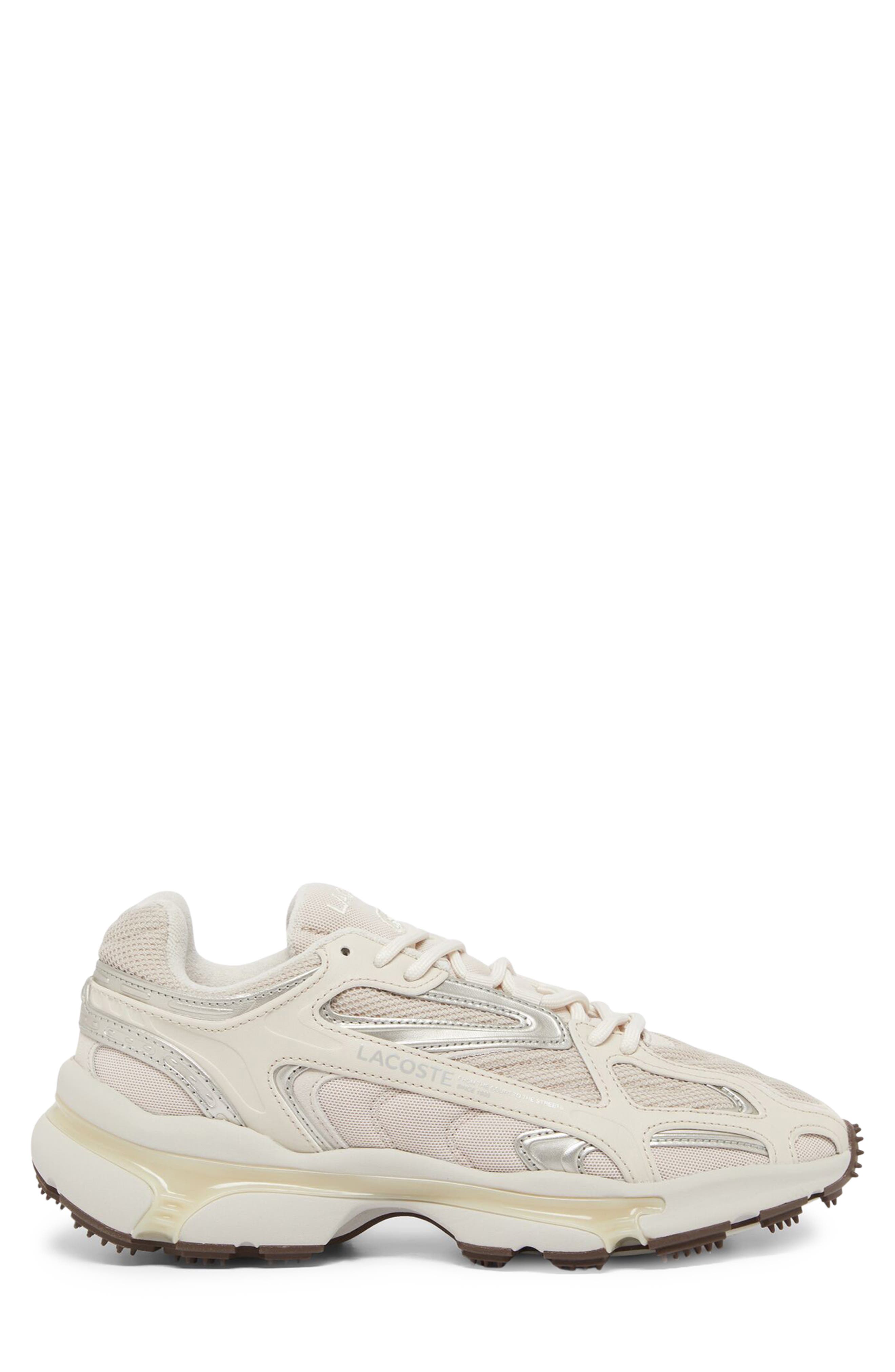 Lacoste L003 2K24 Sneaker, Alternate, color, Off White/ Off White