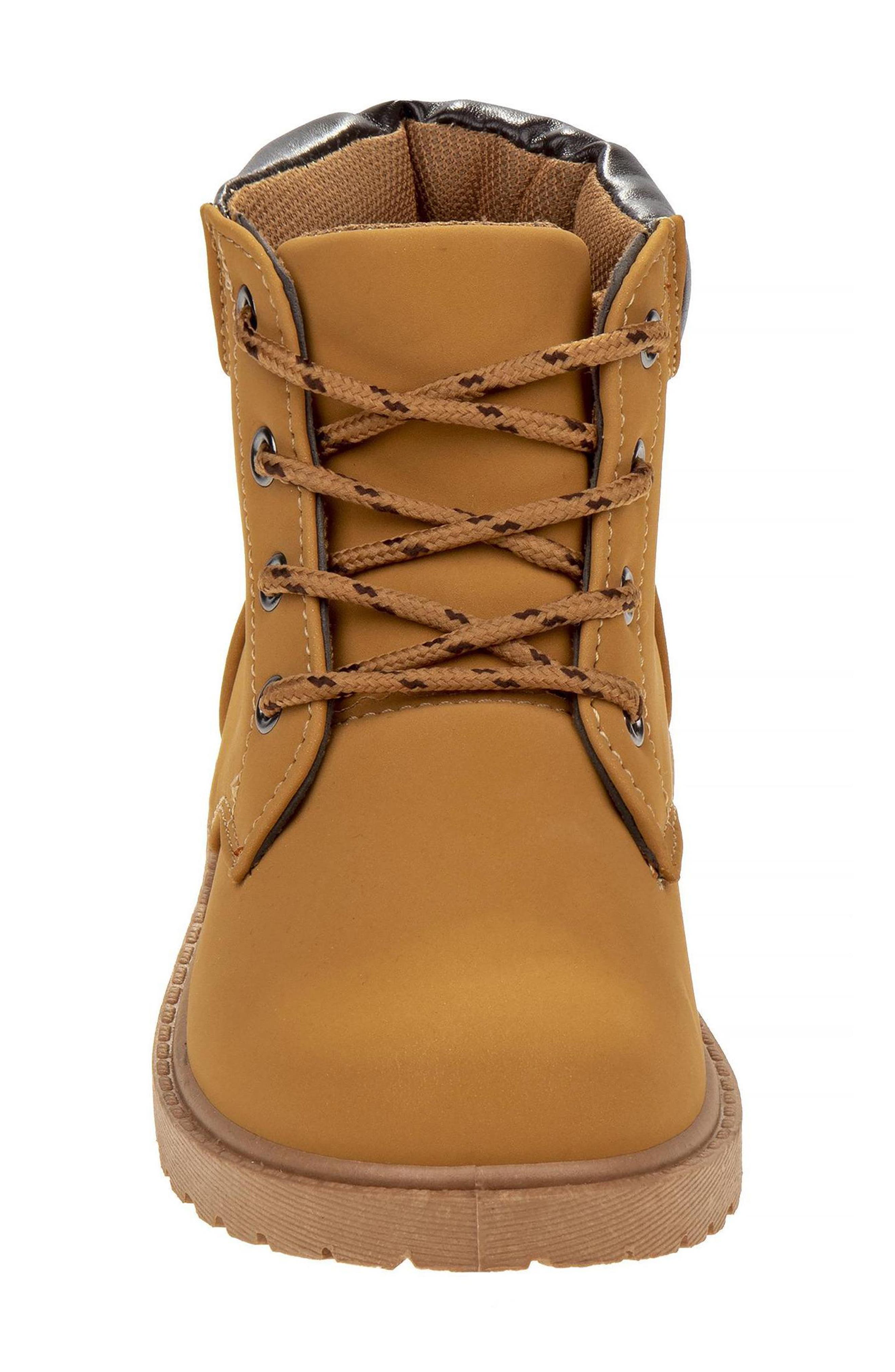 Kids' Lug Sole Boot, Alternate, color, WHEAT