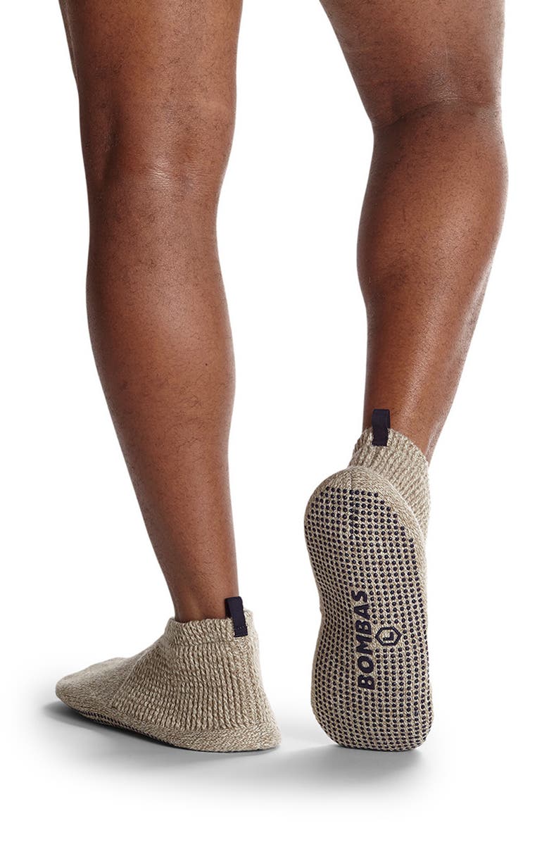 Bombas Marl Knit Gripper Slippers, Alternate, color, 