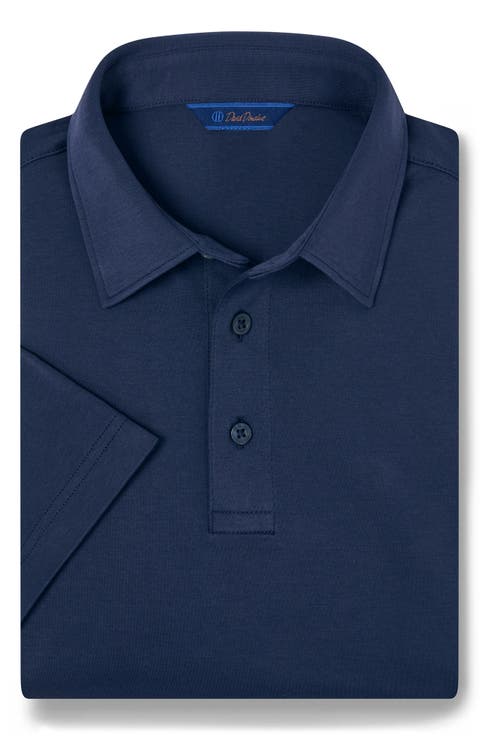 Solid Interlock Cotton Polo