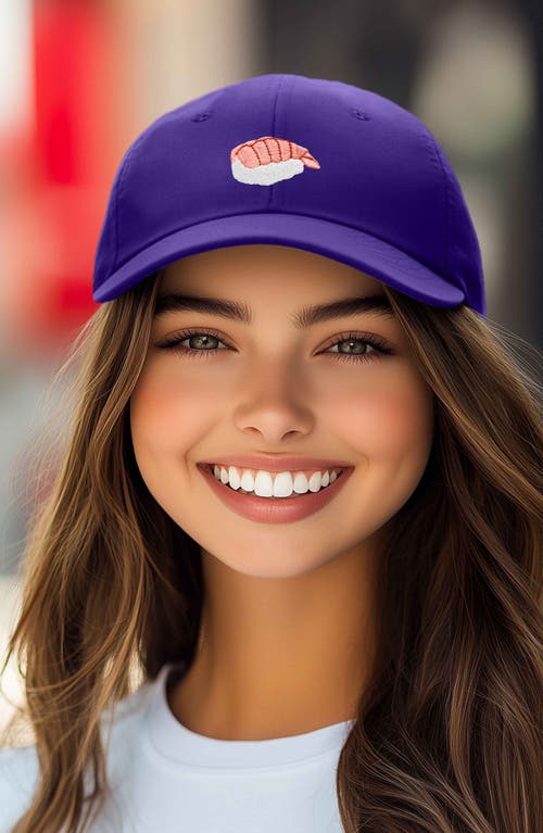 DALIX DALIX SHRIMP SUSHI EMBROIDERED DAD CAP
