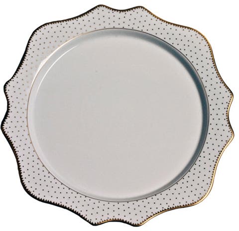 Simply Anna Antique Polka Charger Plate